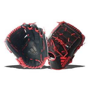Adidas EQT 12" Baseball Glove: EQT1200SP Black / Red: Image #316350