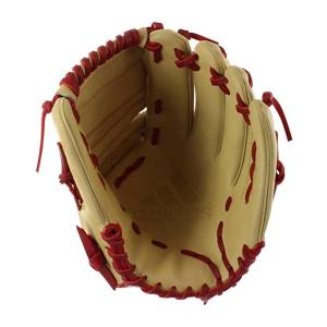 Adidas EQT 12" Baseball Glove: EQT1175SP Tan / Red: Image #313372