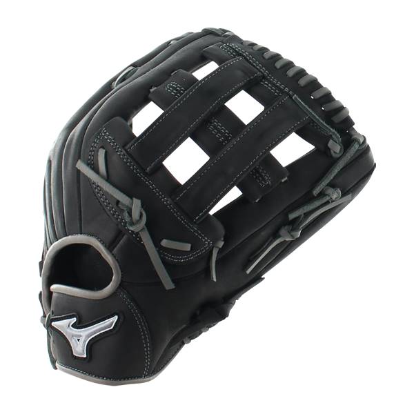Mizuno MVP Prime SE 13" Slow Pitch Softball Glove: GMVP1300PSES6 Black / Smoke: Image #315212