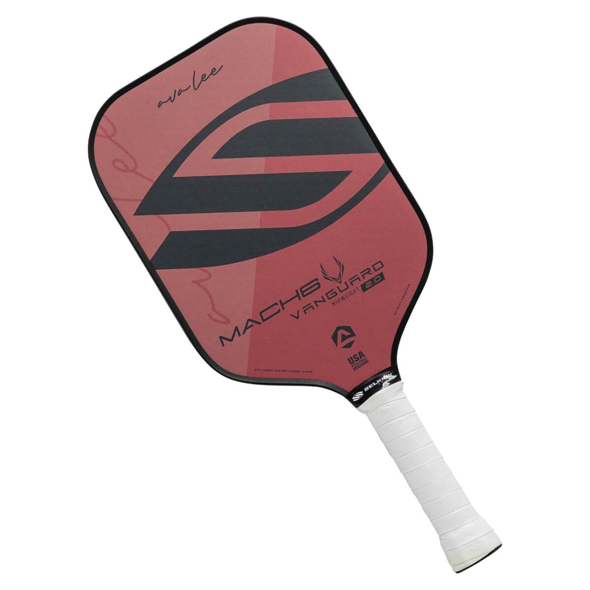 Selkirk VANGUARD 2.0 Mach6 AvaLee Carbon Fiber Pickleball Paddle: Image #428654