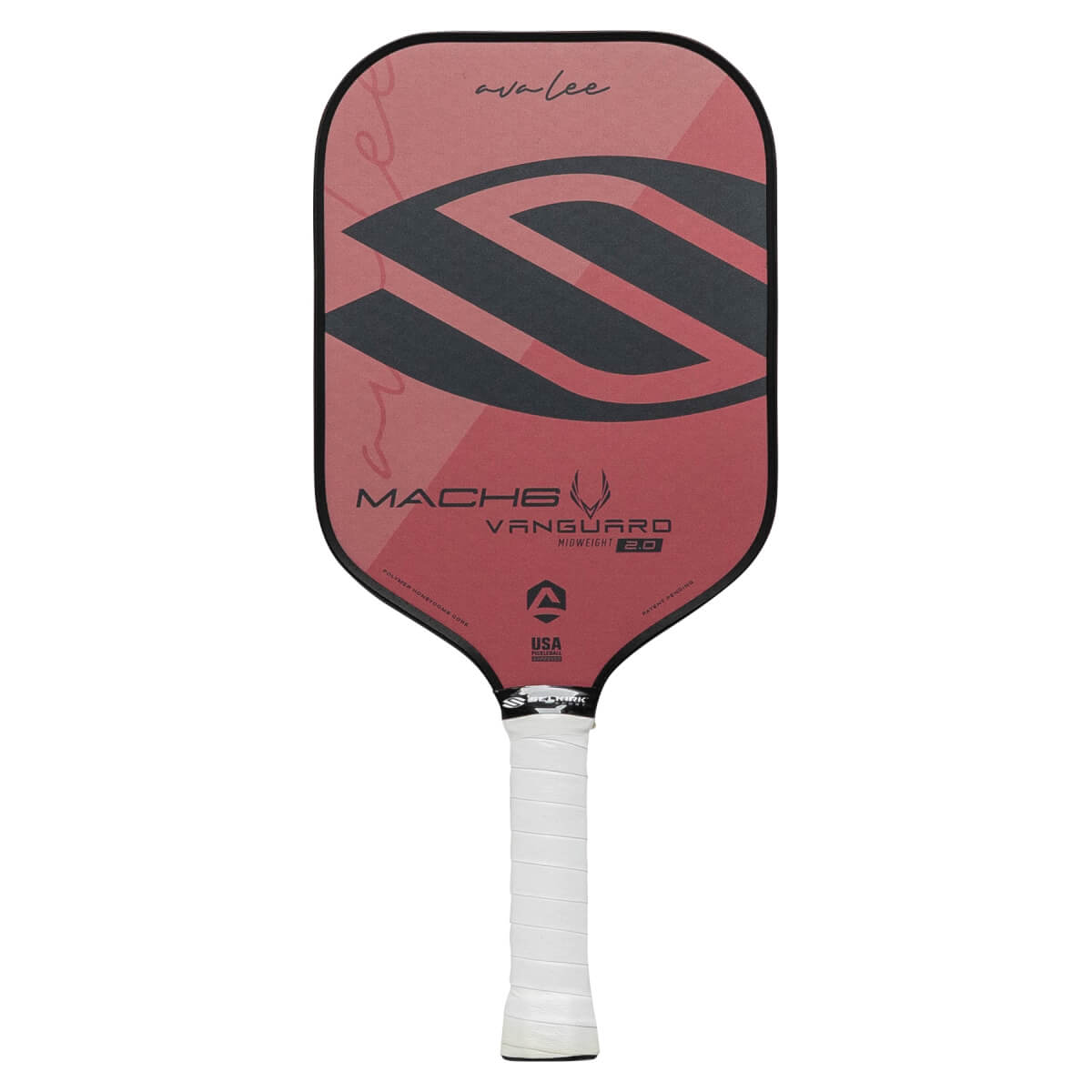 Selkirk VANGUARD 2.0 Mach6 AvaLee Carbon Fiber Pickleball Paddle: Image #428655
