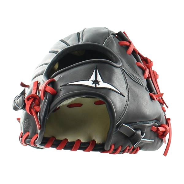 All Star System Seven 11.5" Baseball Glove: FGS7-IF Black / Red: Image #317072