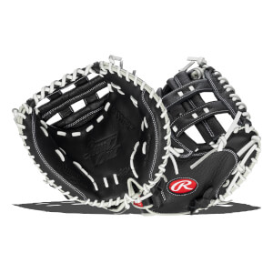Rawlings Shut Out 31.5" Youth Fastpitch Softball Catcher's Mit: RSOCM315BW: Image #435072
