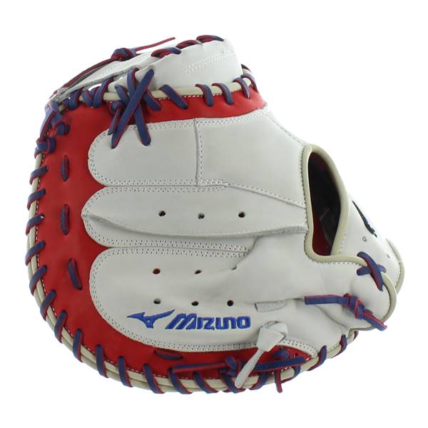 Mizuno MVP Prime 34" Catcher's Mitt GXC50PSE3 Silver / Red / Royal