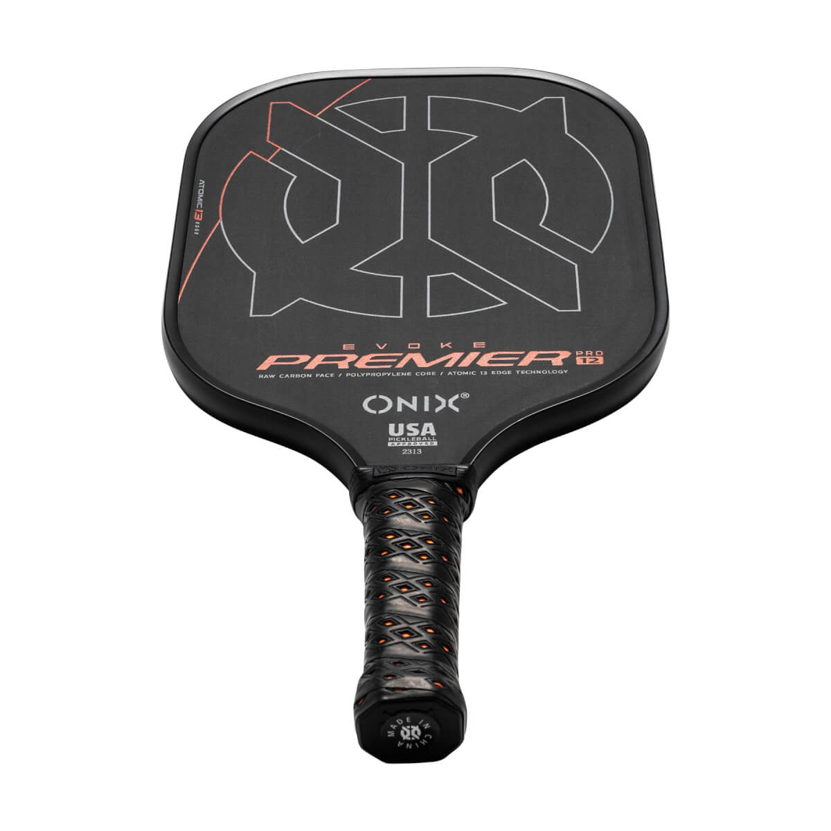 Onix Evoke Premier Pro Raw Power Carbon Fiber Pickleball Paddle: Image #433189