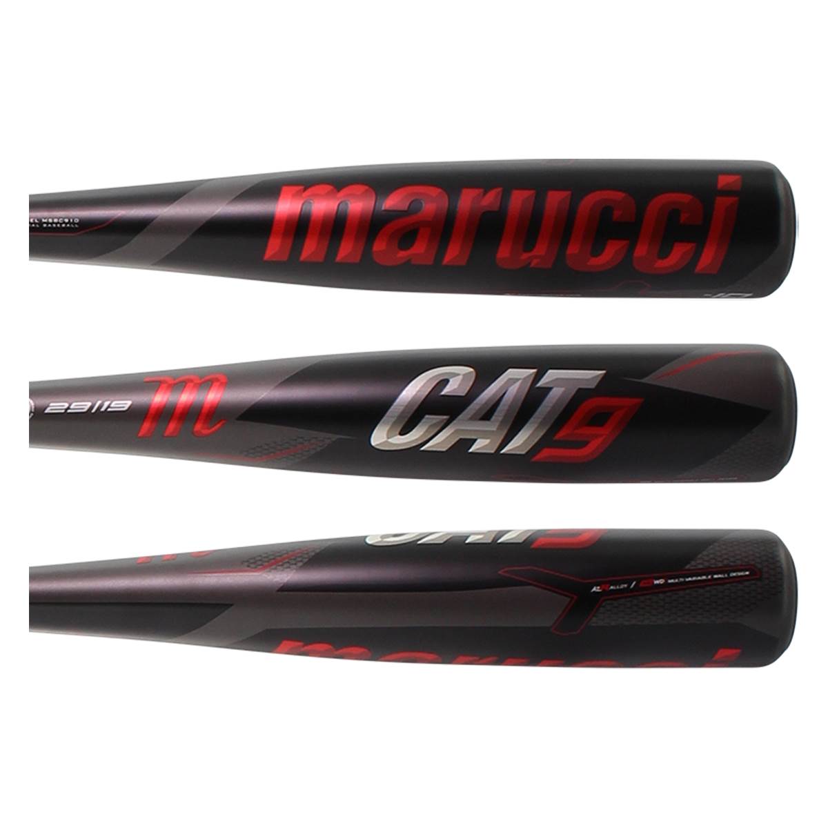 Marucci CAT 9 10 2 3/4" USSSA Baseball Bat (MSBC910)