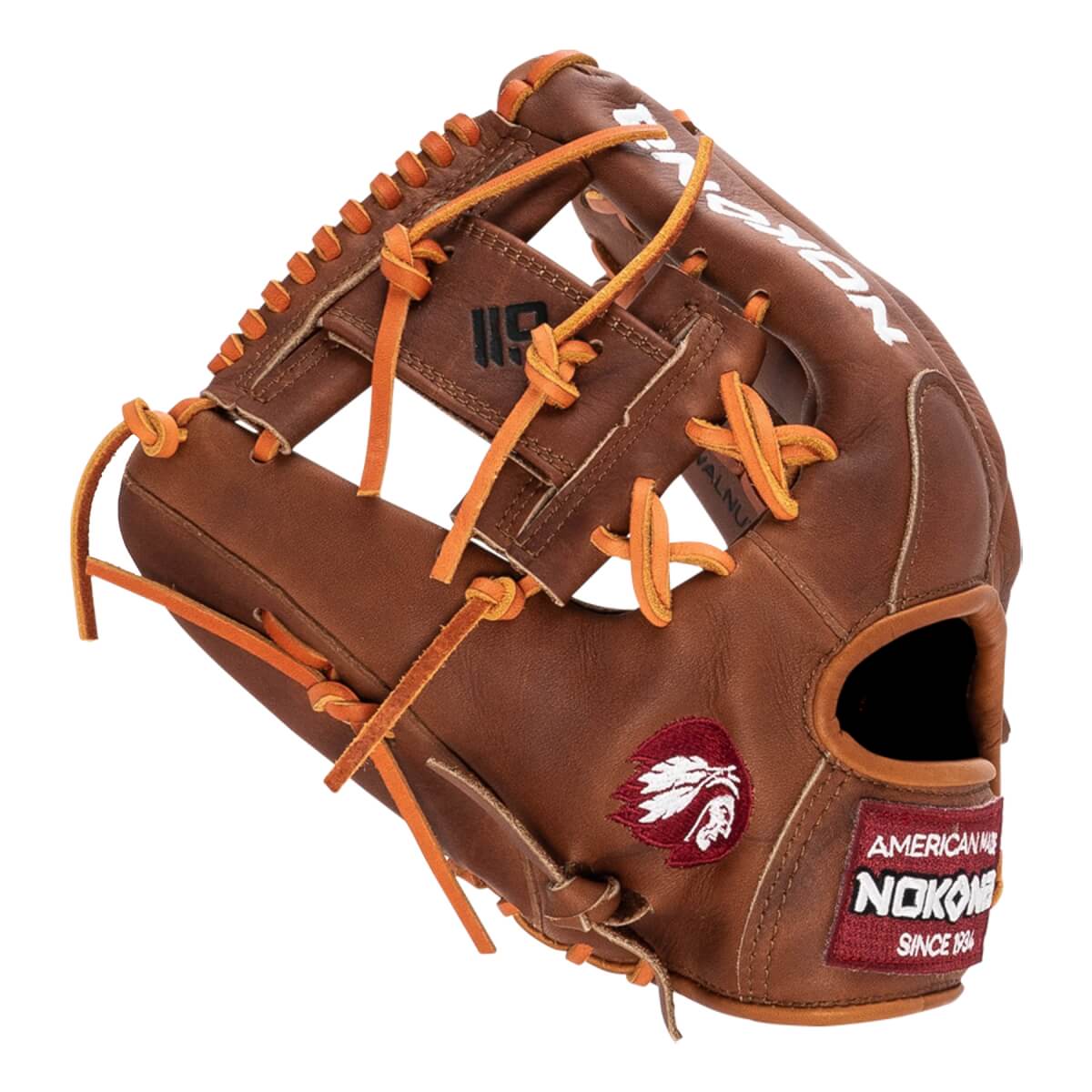 Nokona Walnut Select 11.25" Baseball Glove: W-200I: Image #431884