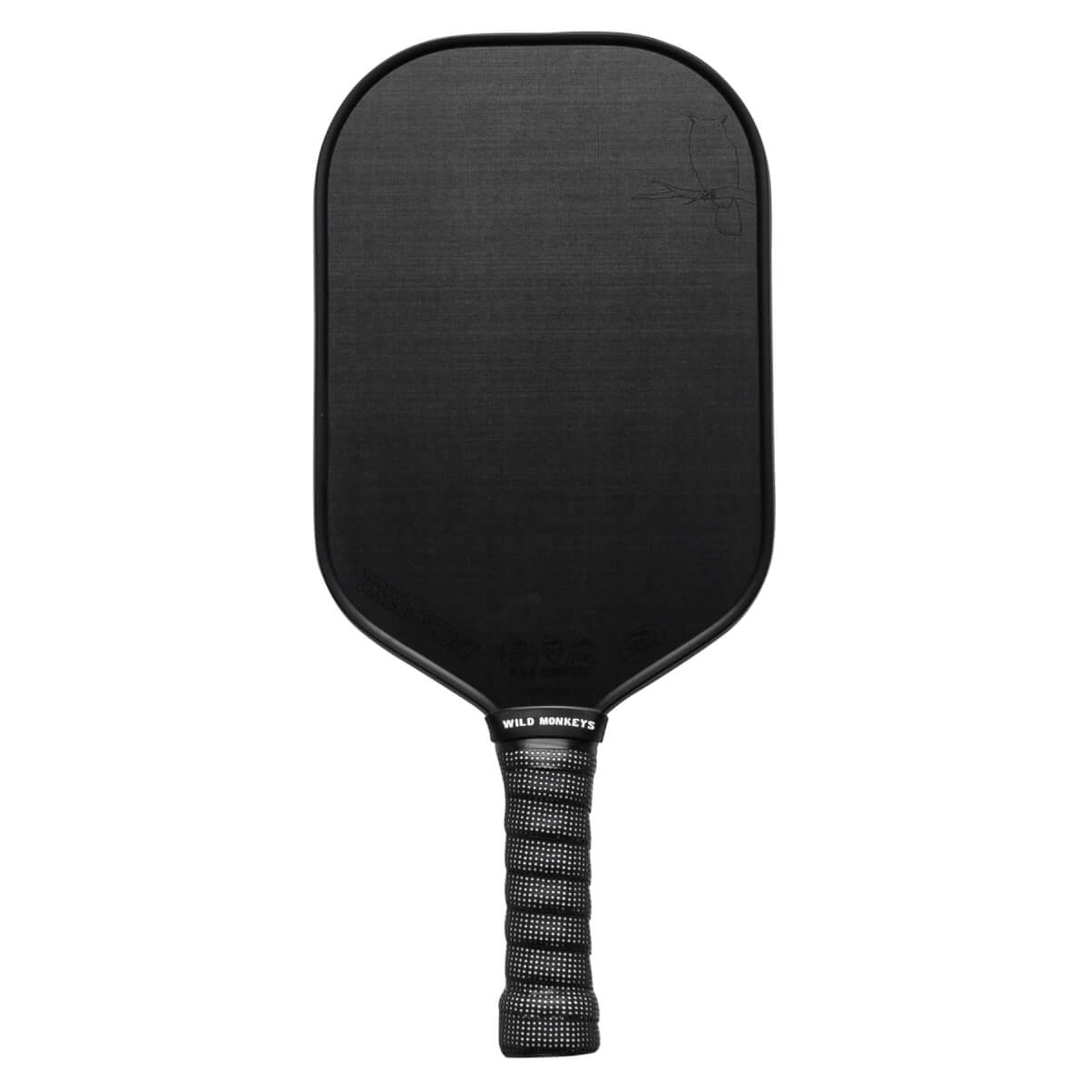 Wild Monkeys Prima Ghost Carbon Fiber Pickleball Paddle: Image #432098