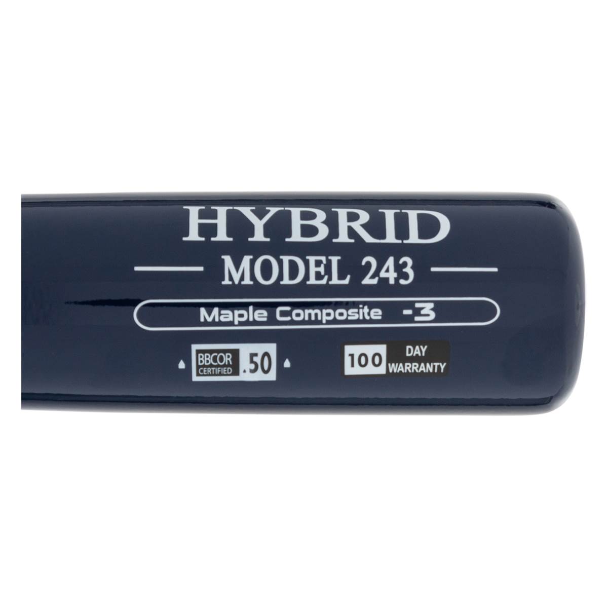 BamBooBat Bamboo/Maple Composite Wood BBCOR Baseball Bat: 243HWBN: Image #411927