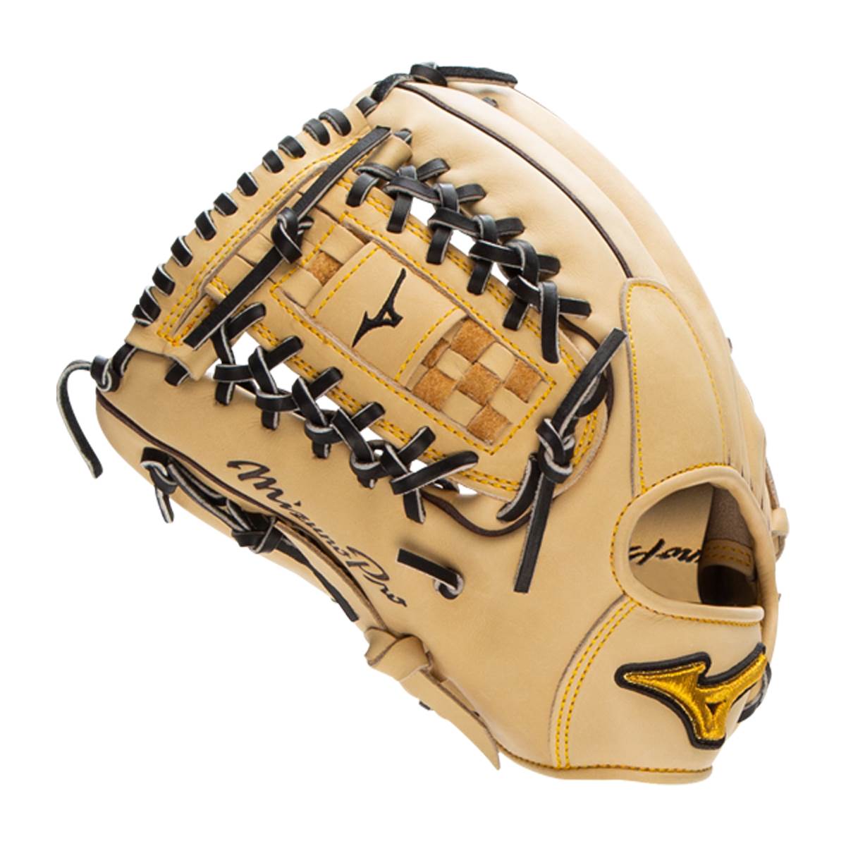 Mizuno Pro 12'' Baseball Glove: GMP2-100DT4 Tan: Image #410187