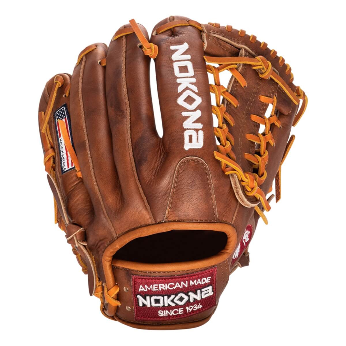 Nokona Walnut Select 11.25" Baseball Glove: W-200: Image #431957