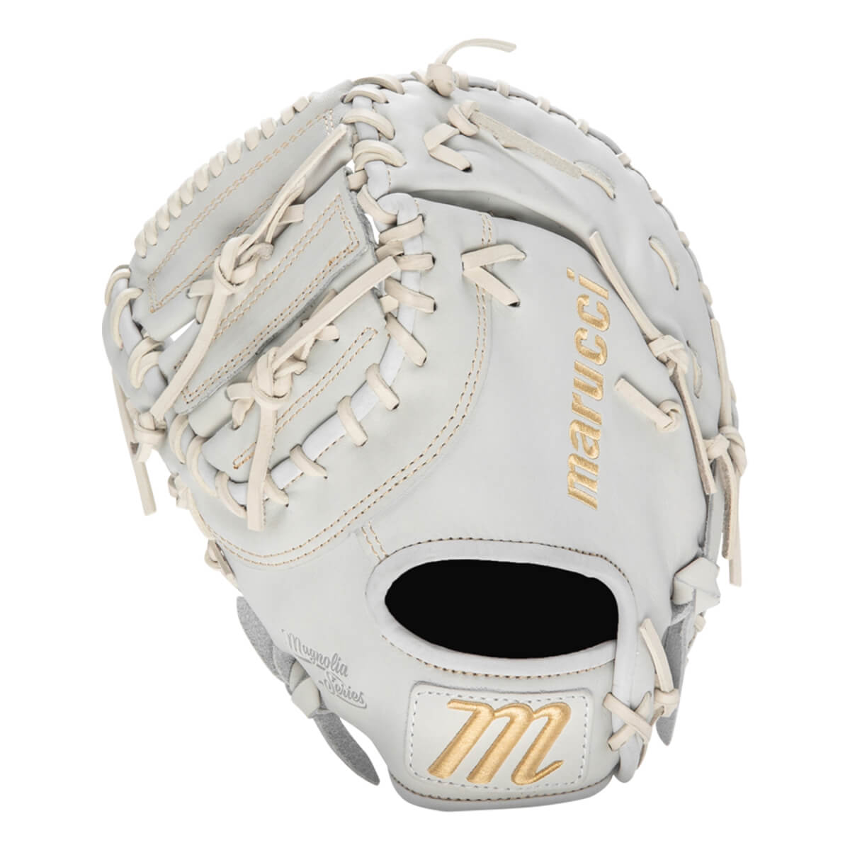Marucci Magnolia 13" Fastpitch Softball First Base Mitt: MFGMGM39S3FP-W: Image #437111