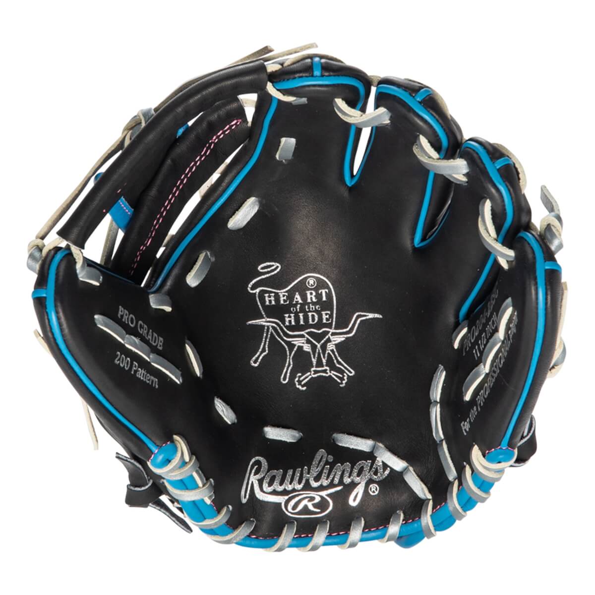 Rawlings Heart of the Hide ColorSync 6.0 11.5" Baseball Glove: PRO204-2BSC: Image #422202