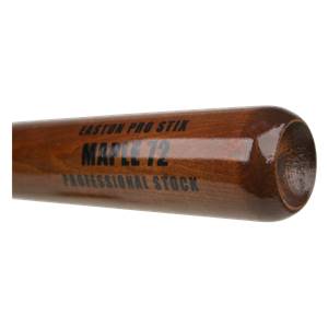 Easton Pro Maple Wood Baseball Bat: Pro Stix Maple 72 Adult