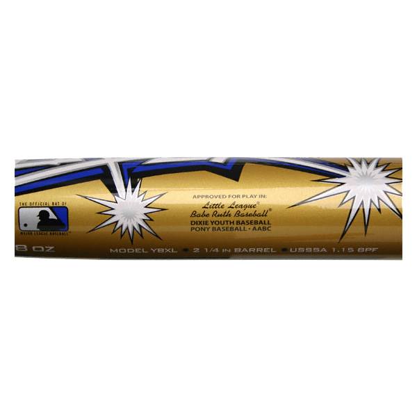 Louisville Slugger TPX Laser -12 2 1/4 Youth Baseball Bat YBXL