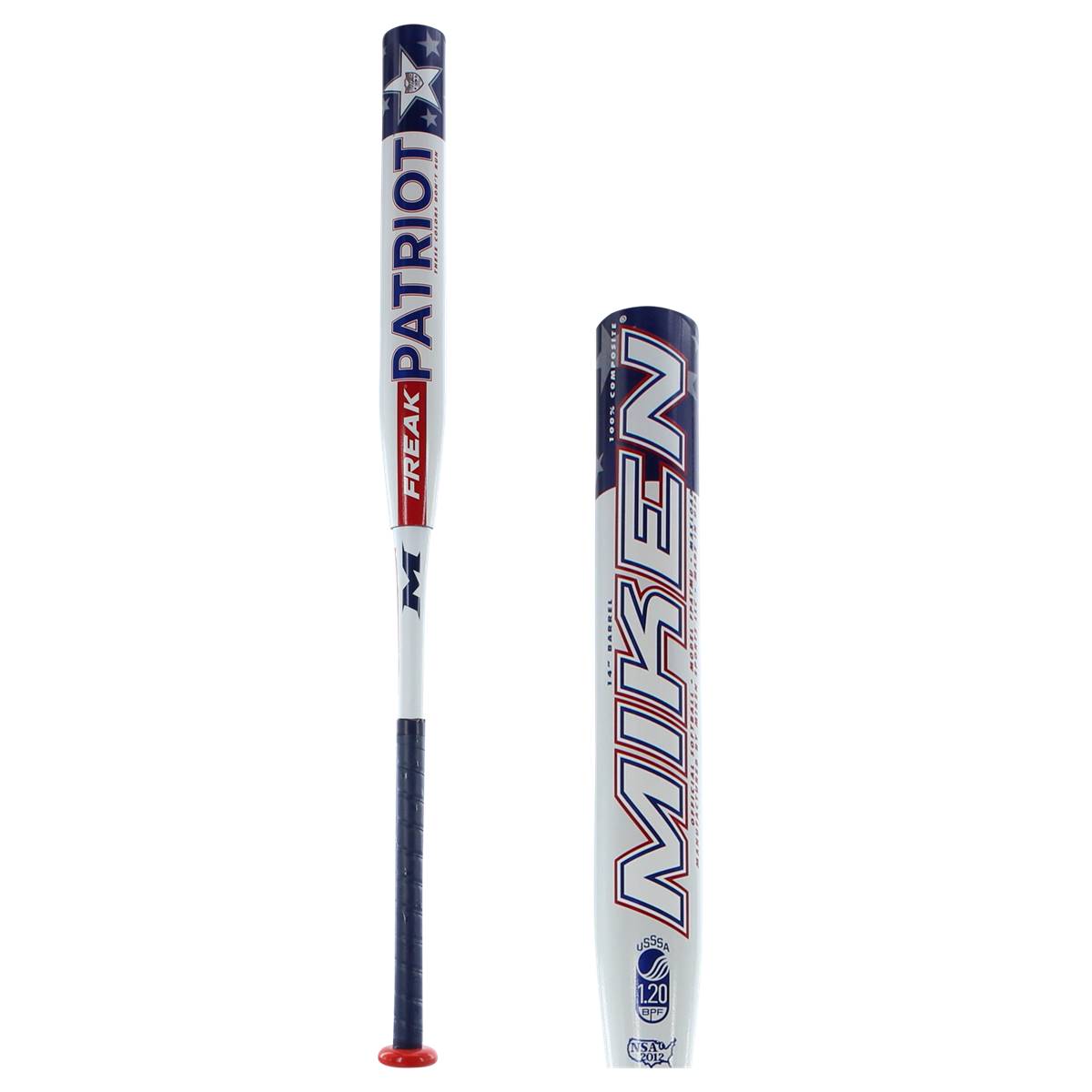 Miken Freak Patriot 14" Maxload USSSA Slow Pitch Softball Bat FPATMU