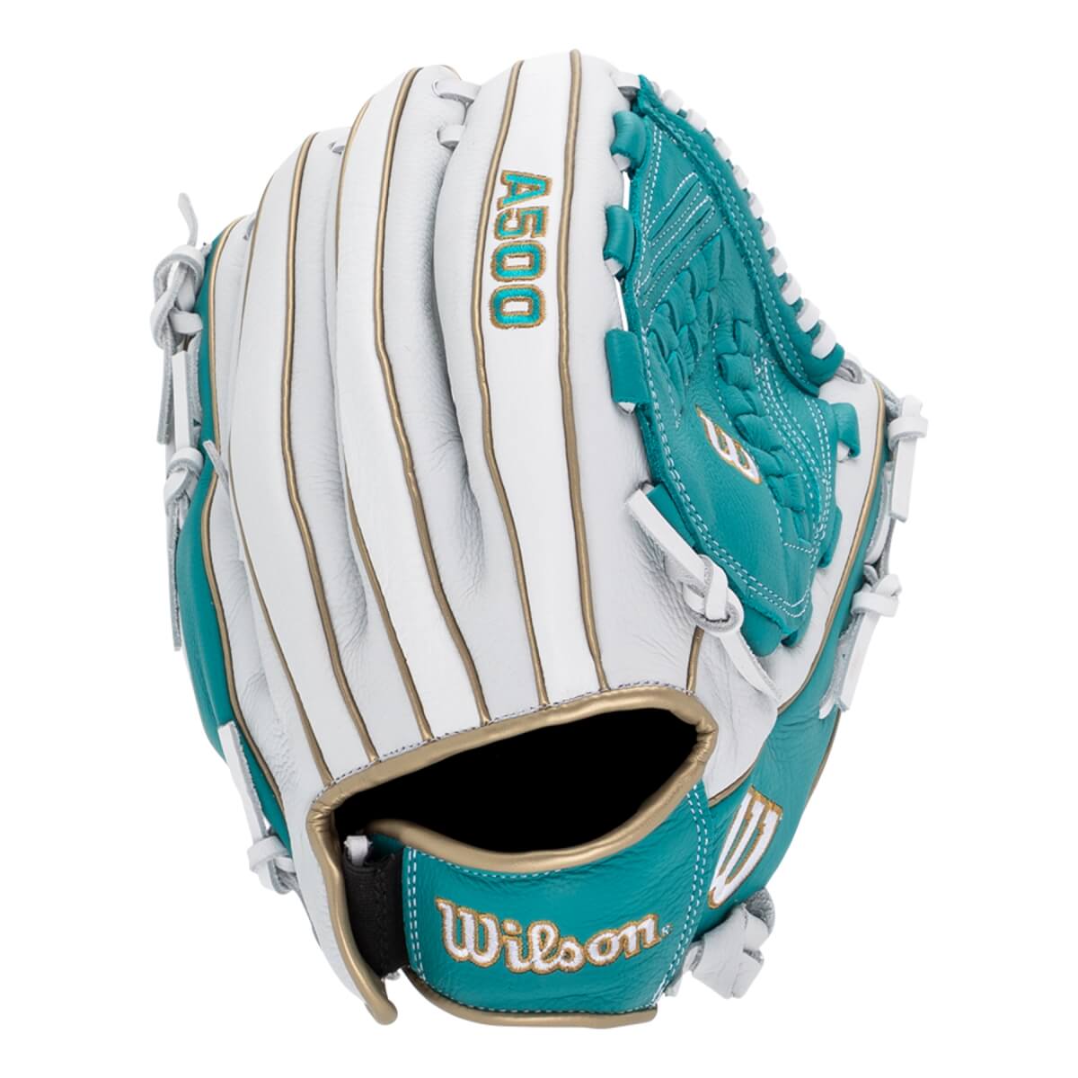 Wilson A500 Siren 12.5" Youth Fastpitch Softball Glove: WBW101422125: Image #449285