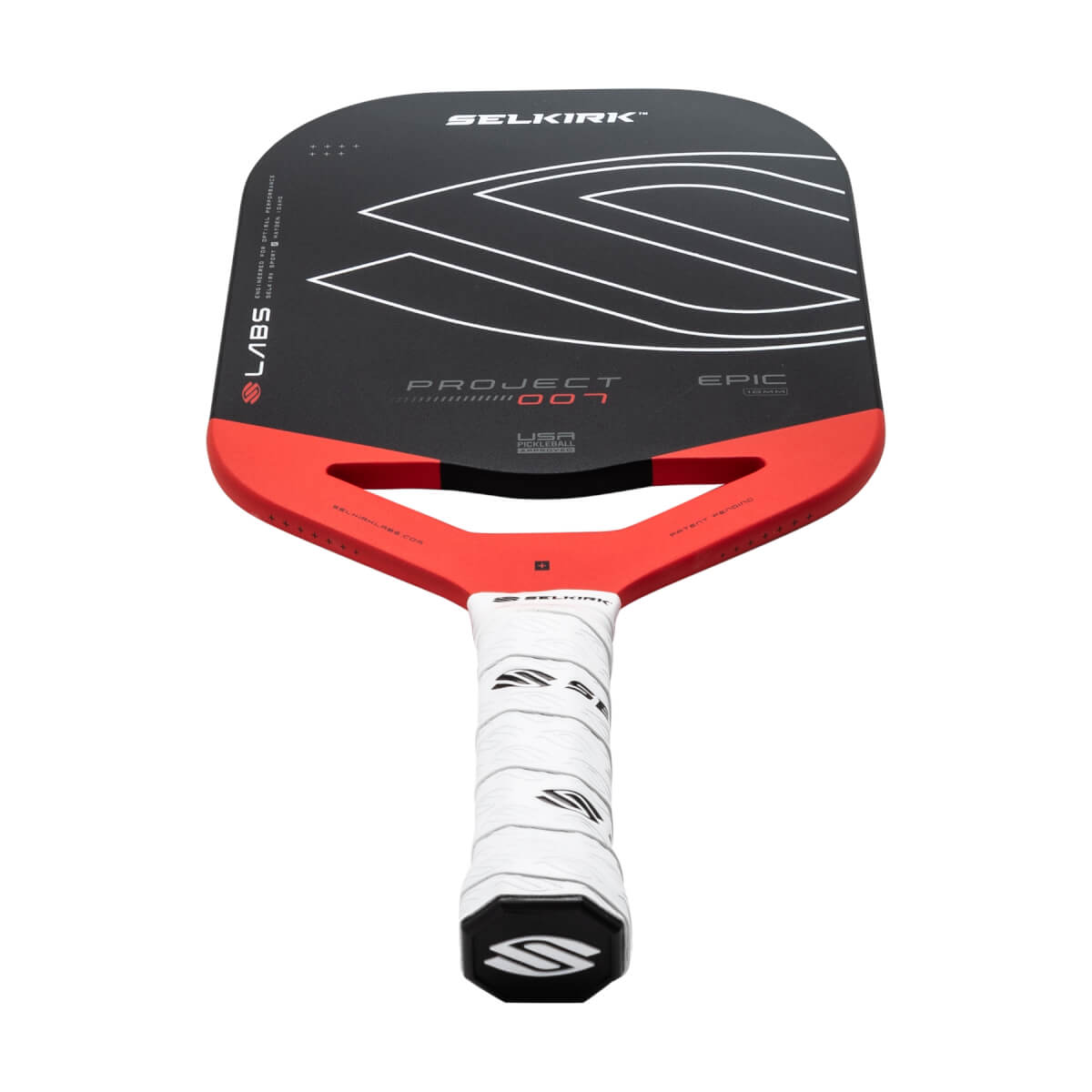 Selkirk LABS 007 Epic 10mm InfiniGrit Carbon Fiber Pickleball Paddle: Image #452858