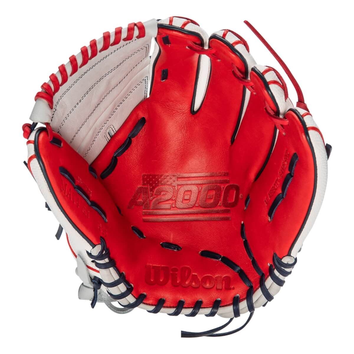 Wilson A2000 SuperSkin MA14 Monica Abbott 12.25" Fastpitch Softball Glove: WBW1002421225: Image #421450