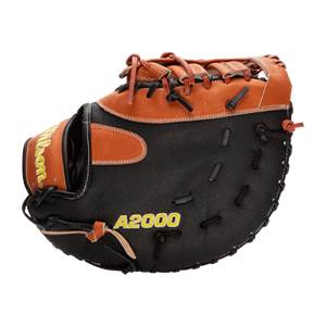 Wilson A2000 SuperSkin 1620 Spin Control 12.5" Baseball First Base Mitt: WBW100123125: Image #407343