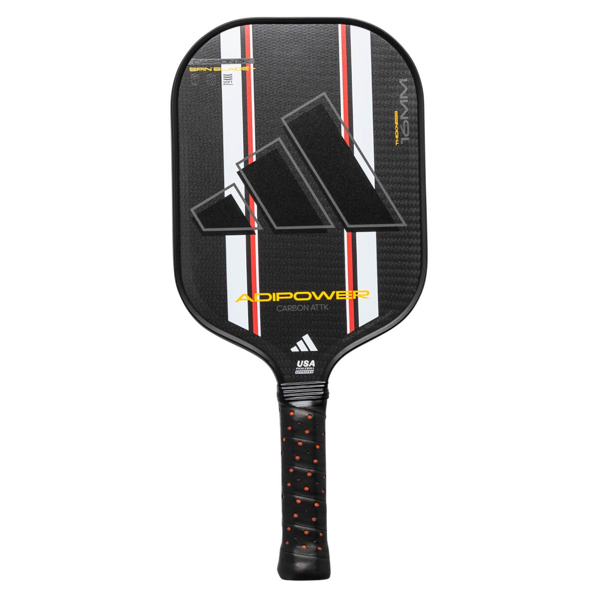 adidas ADIPOWER Carbon ATTK Carbon Fiber Pickleball Paddle: Image #444002
