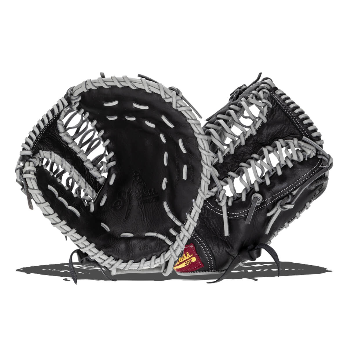 Shoeless Joe Double Play 13" Baseball First Base Mitt: BK-GY1300FB: Image #447126