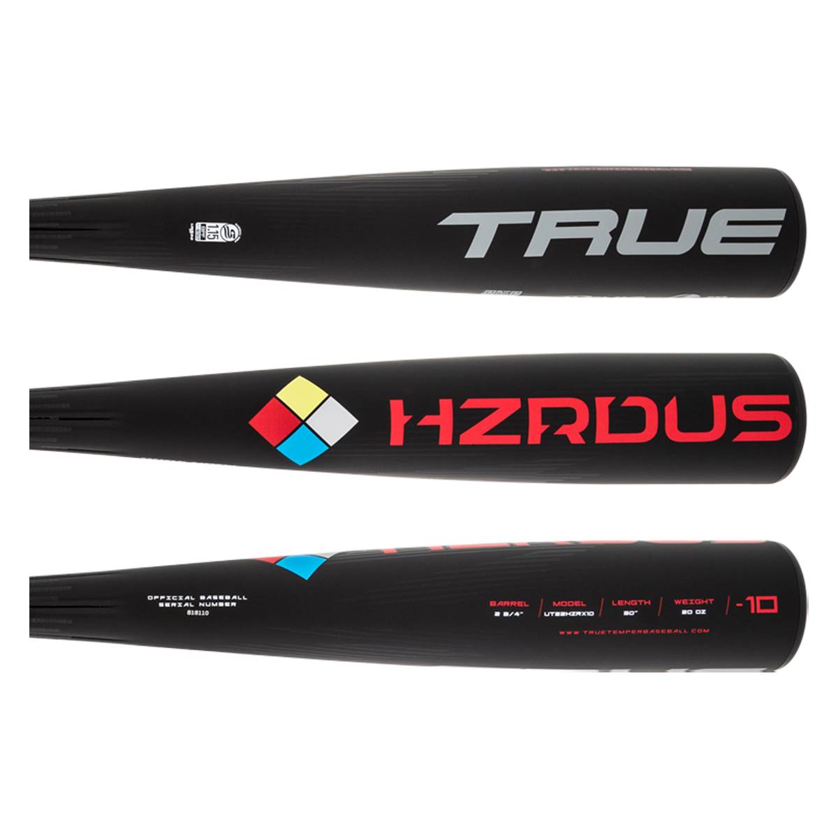 TRUE TEMPER HZRDUS -10 USSSA Baseball Bat: UT22HZRX10: Image #408702