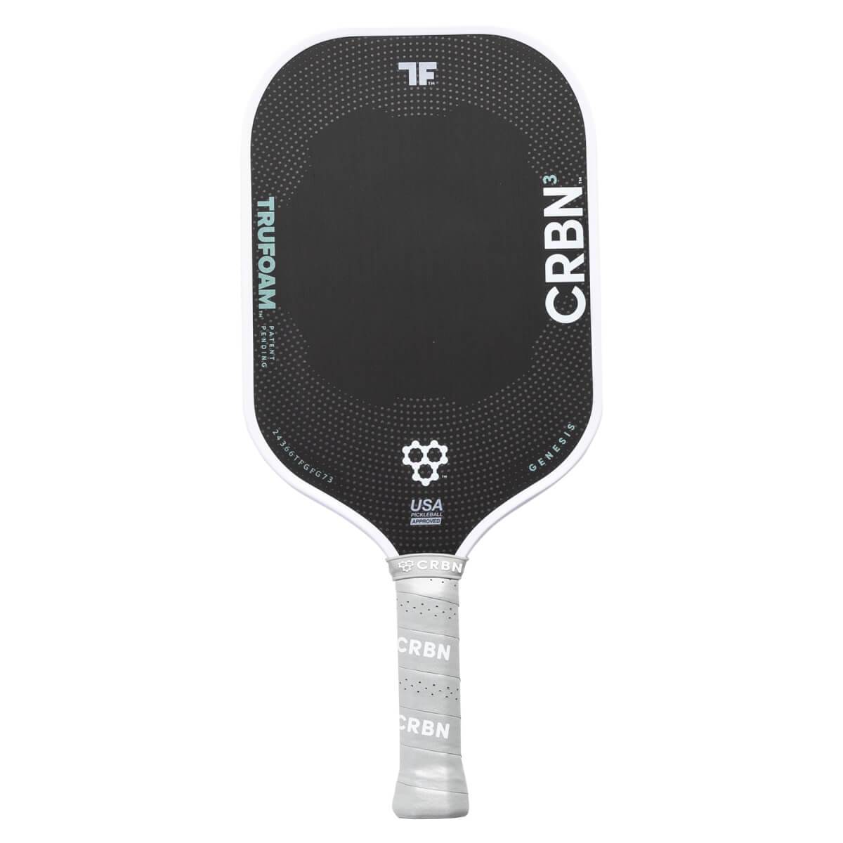 CRBN³ TruFoam Genesis Carbon Fiber Pickleball Paddle: Image #453432