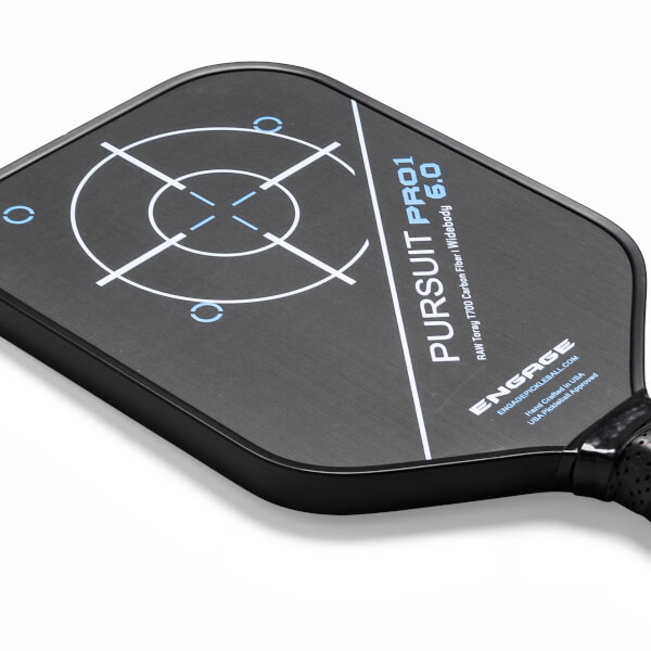 Engage Pursuit Pro1 6.0 WideBody Carbon Fiber Pickleball Paddle: Image #462342
