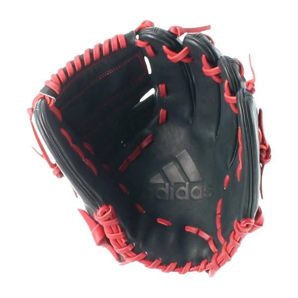 Adidas EQT 12" Baseball Glove: EQT1200SP Black / Red: Image #316345