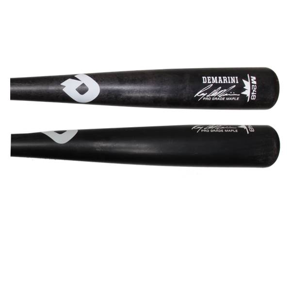 DeMarini Pro 248 Black Maple Wood Baseball Bat: DX248BL | JustBats.com