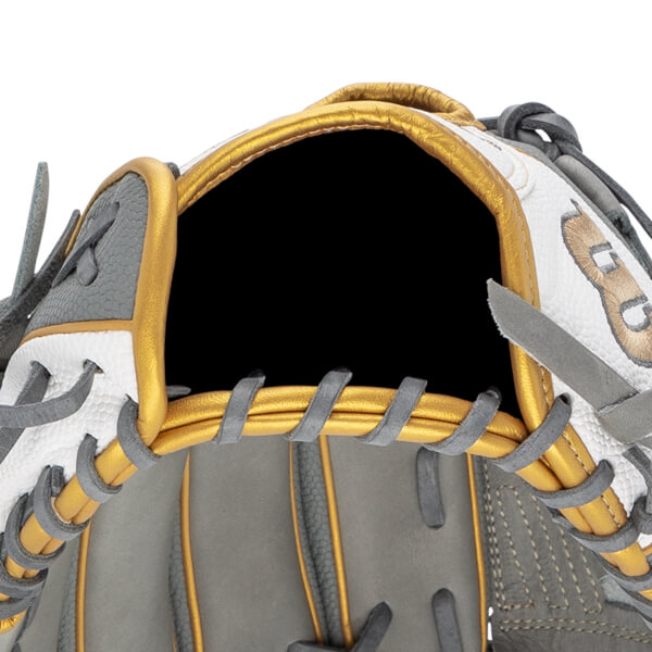 Wilson A2000 Classic SuperSkin V125 12.5" Fall Collection Fastpitch Softball Glove: WBW102677125: Image #443950