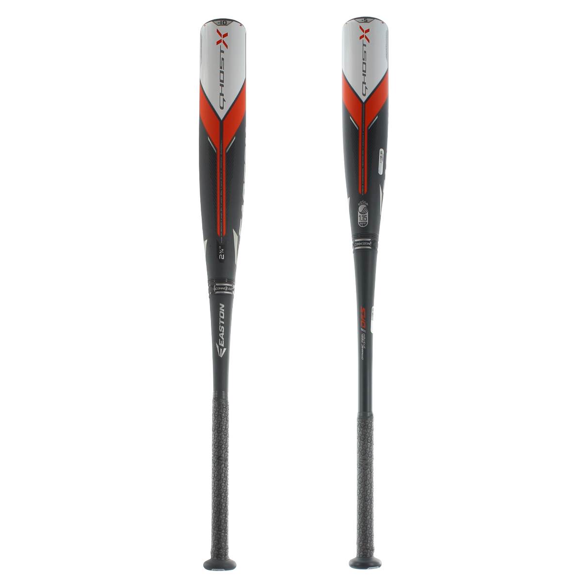 Batte Easton GhostX SL18GX10 Jeune – 28″/18 Oz, Composite Carbone, Canon 2 3/4″