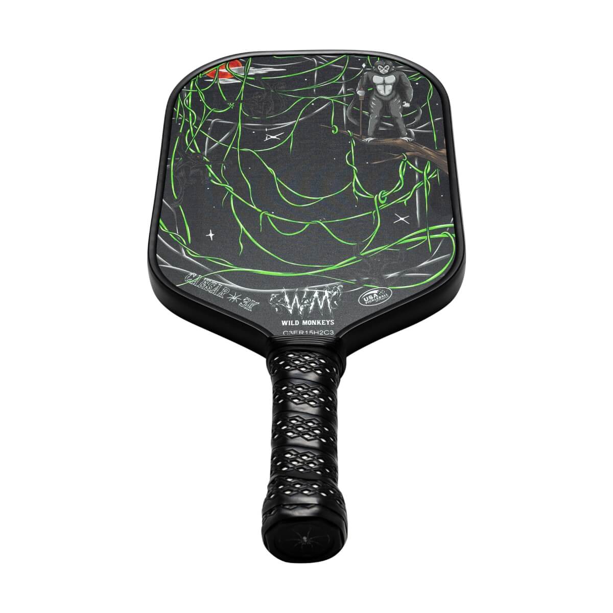 Wild Monkeys Caesar 3K Carbon Fiber Pickleball Paddle: Image #432944