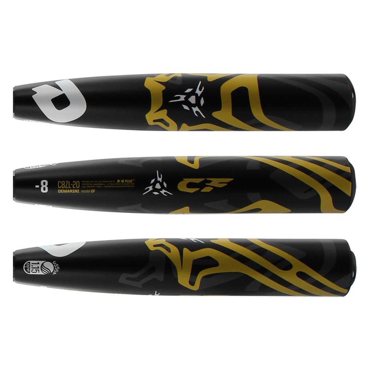 DeMarini CF Limited Edition 8 USSSA Baseball Bat (WTTXC8Z20