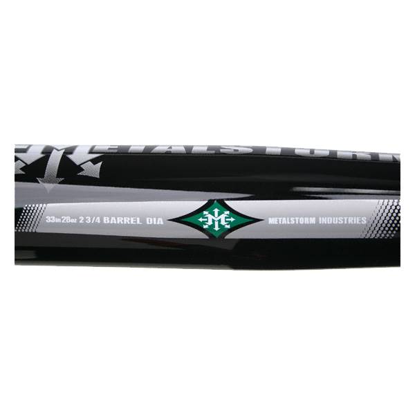 Metalstorm Industries Black Storm Senior League Baseball Bat ABS5
