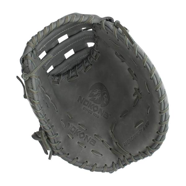 Nokona American Kip 13" Baseball First Base Mitt: A-N70HGR: Image #386280