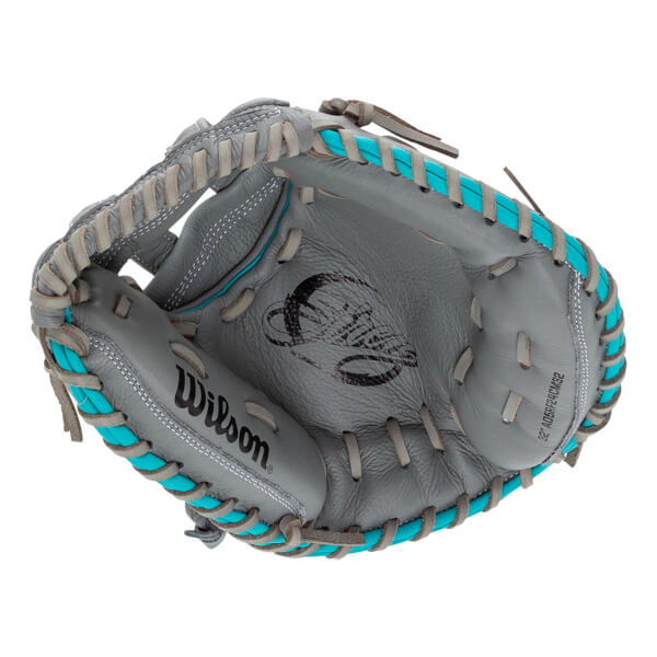 Wilson A500 Siren 2024 - Guanto Da Ricevitore Softball Fastpitch 81,9 Cm Mano Destra