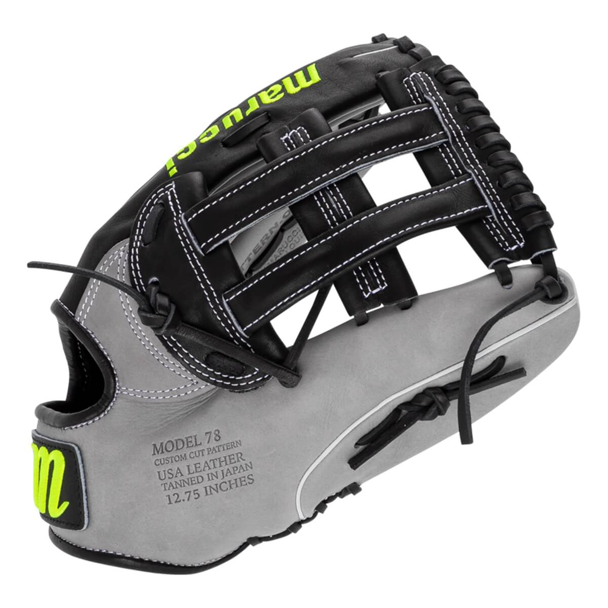 Marucci Cypress 12.75" Baseball Glove: MFG3CY78R3-BK/GY: Image #445064