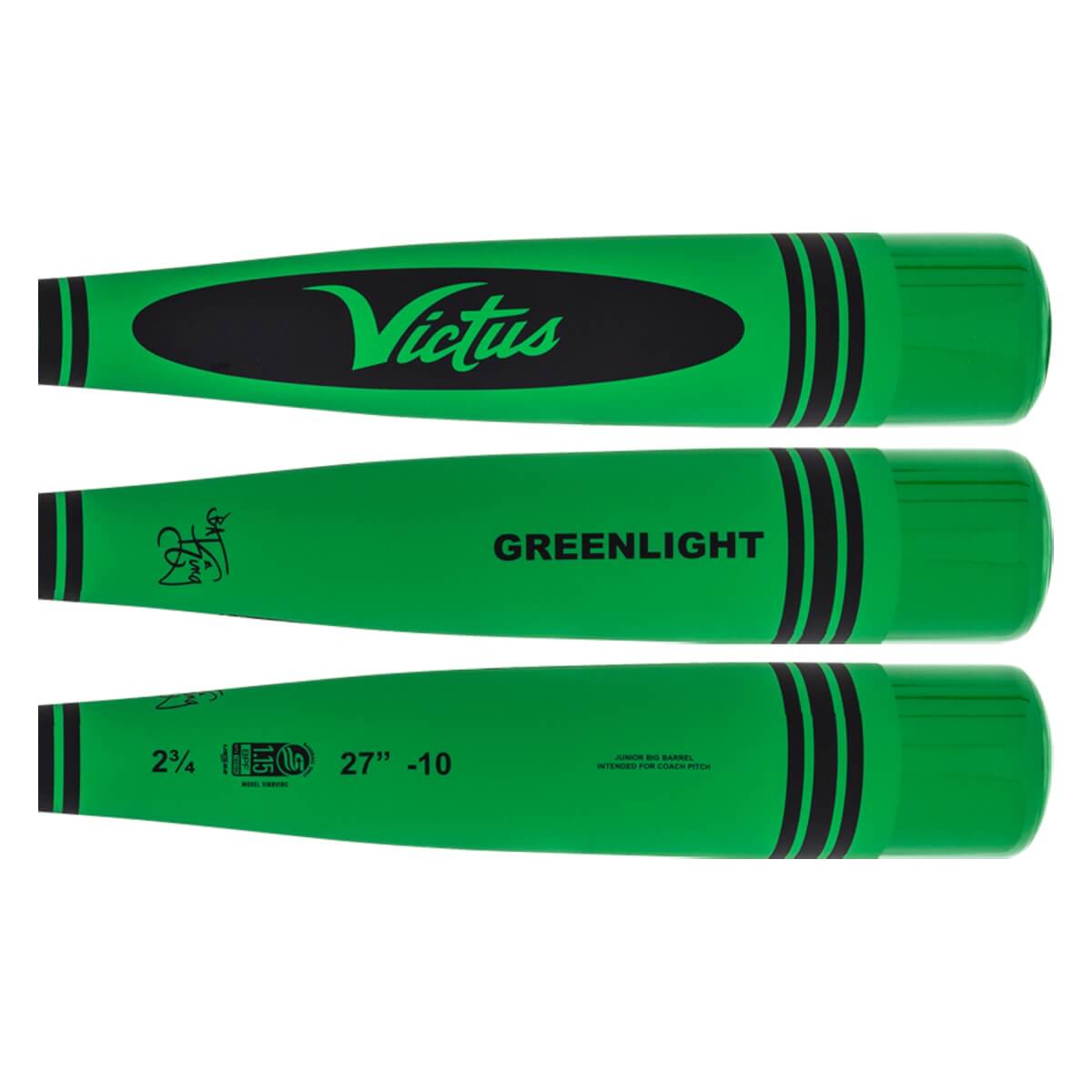 Victus Vibe Crayon -10 Junior Big Barrel Baseball Bat: VJBBVIBC: Image #451897
