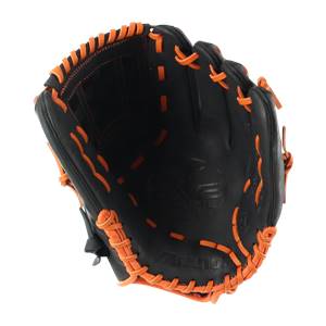 Mizuno MVP Prime SE 12" Baseball Glove: GMVP1200PSE6 Black / Orange: Image #314875