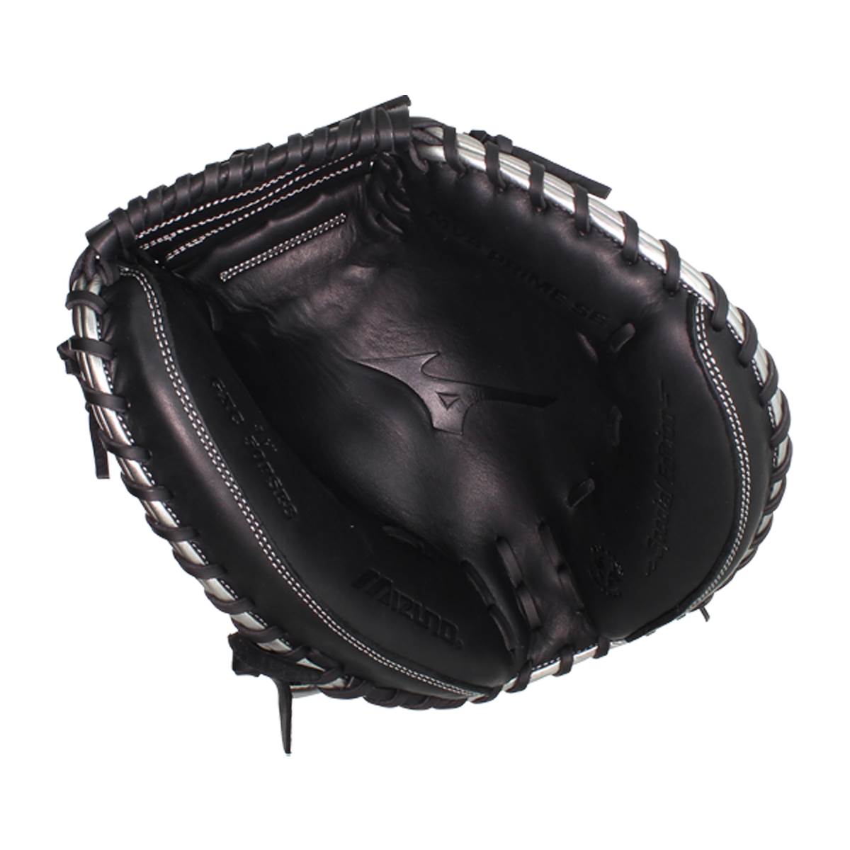 Mizuno MVP Prime SE 34'' Baseball Catcher's Mitt: GXC50PSE8 Black/Silver: Image #380489