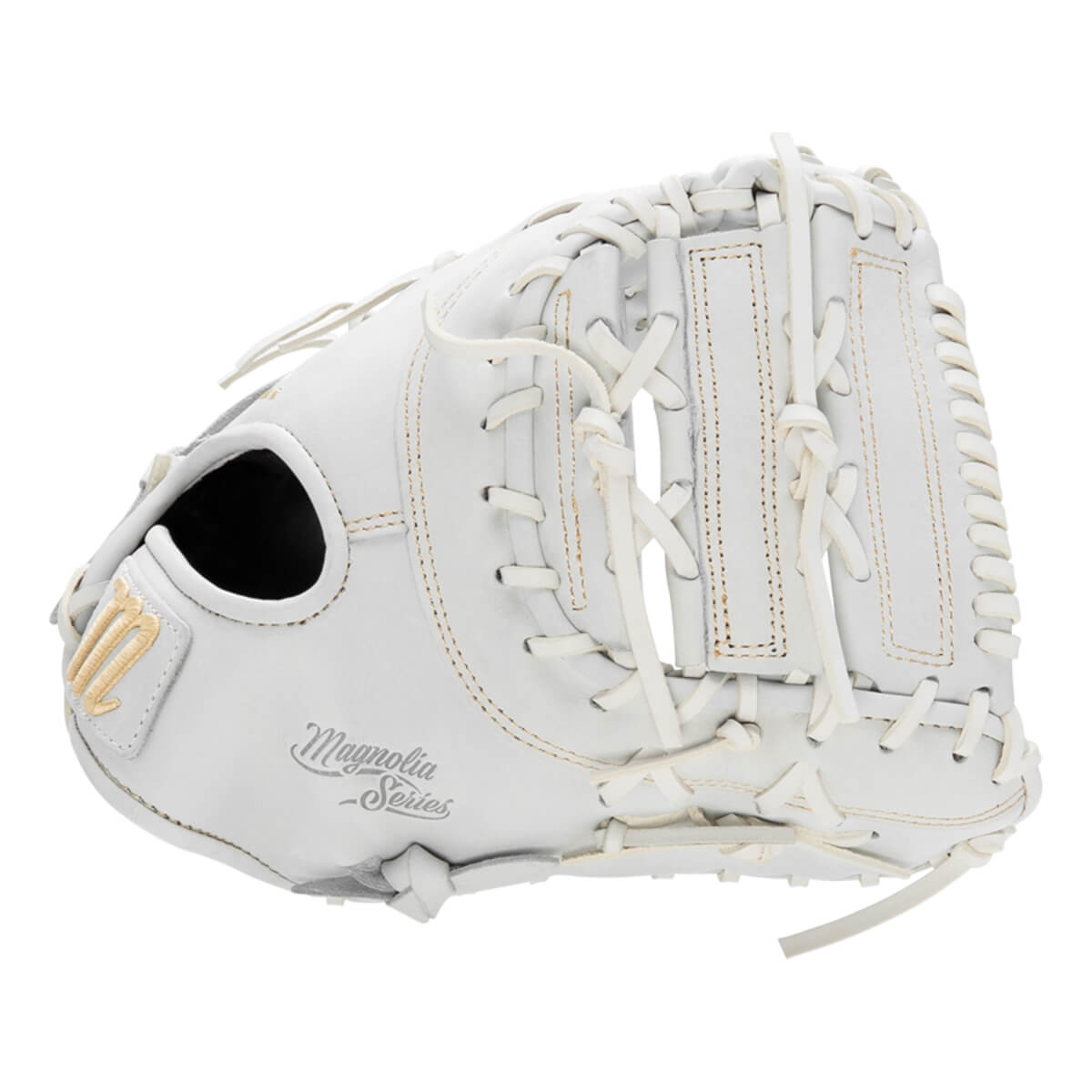 Marucci Magnolia 13" Fastpitch Softball First Base Mitt: MFGMGM39S3FP-W: Image #436806