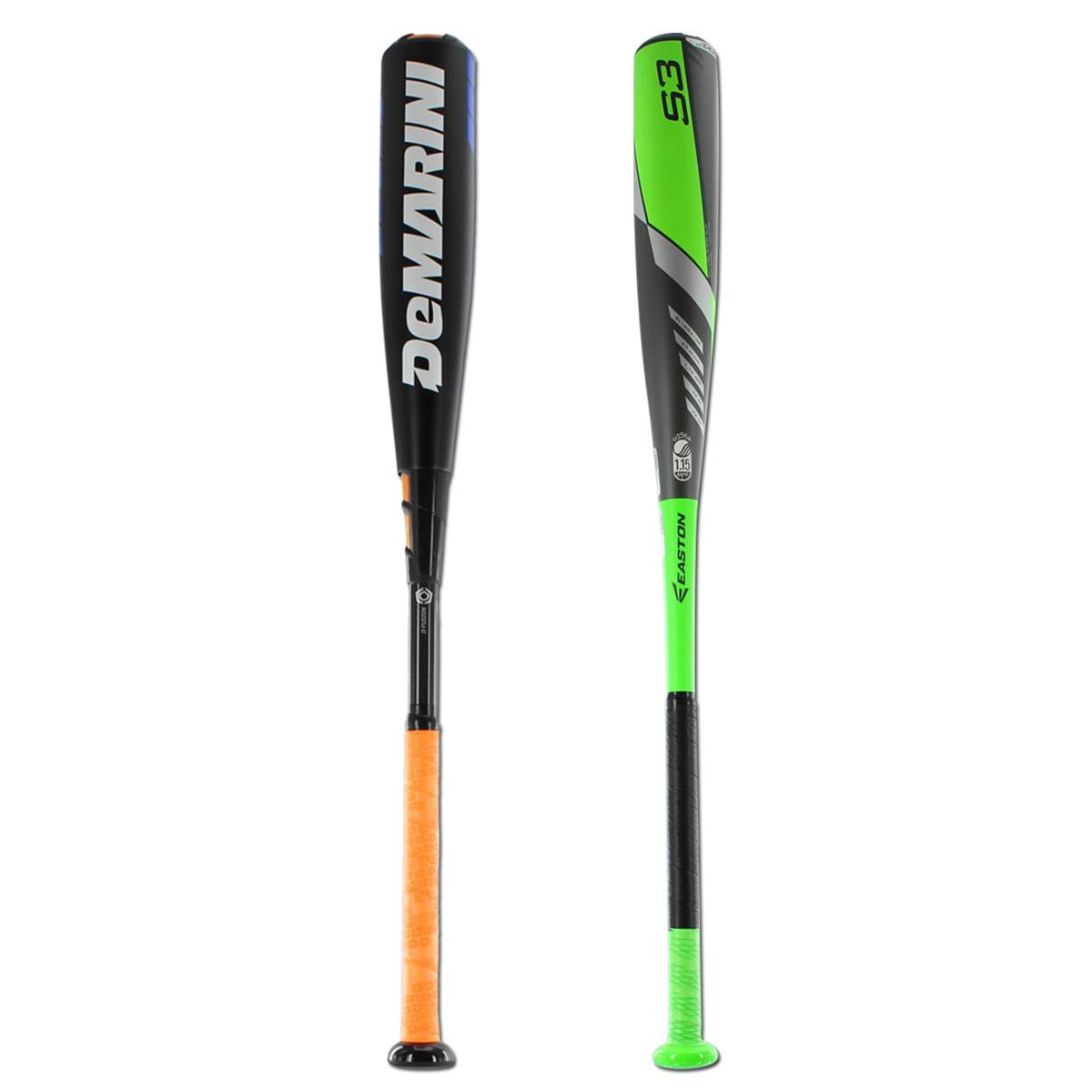 Bat Pack DeMarini Voodoo RAW and Easton S3 Senior League Baseball Bats