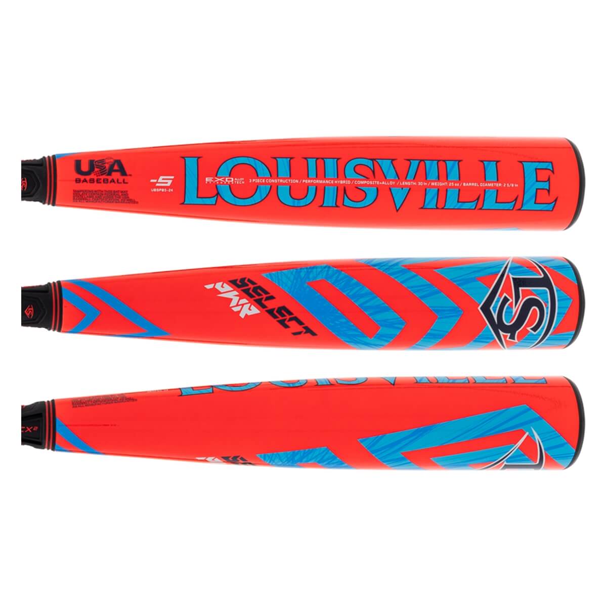2024 Louisville Slugger Select PWR -5 USA Baseball Bat (WBL2820010 ...