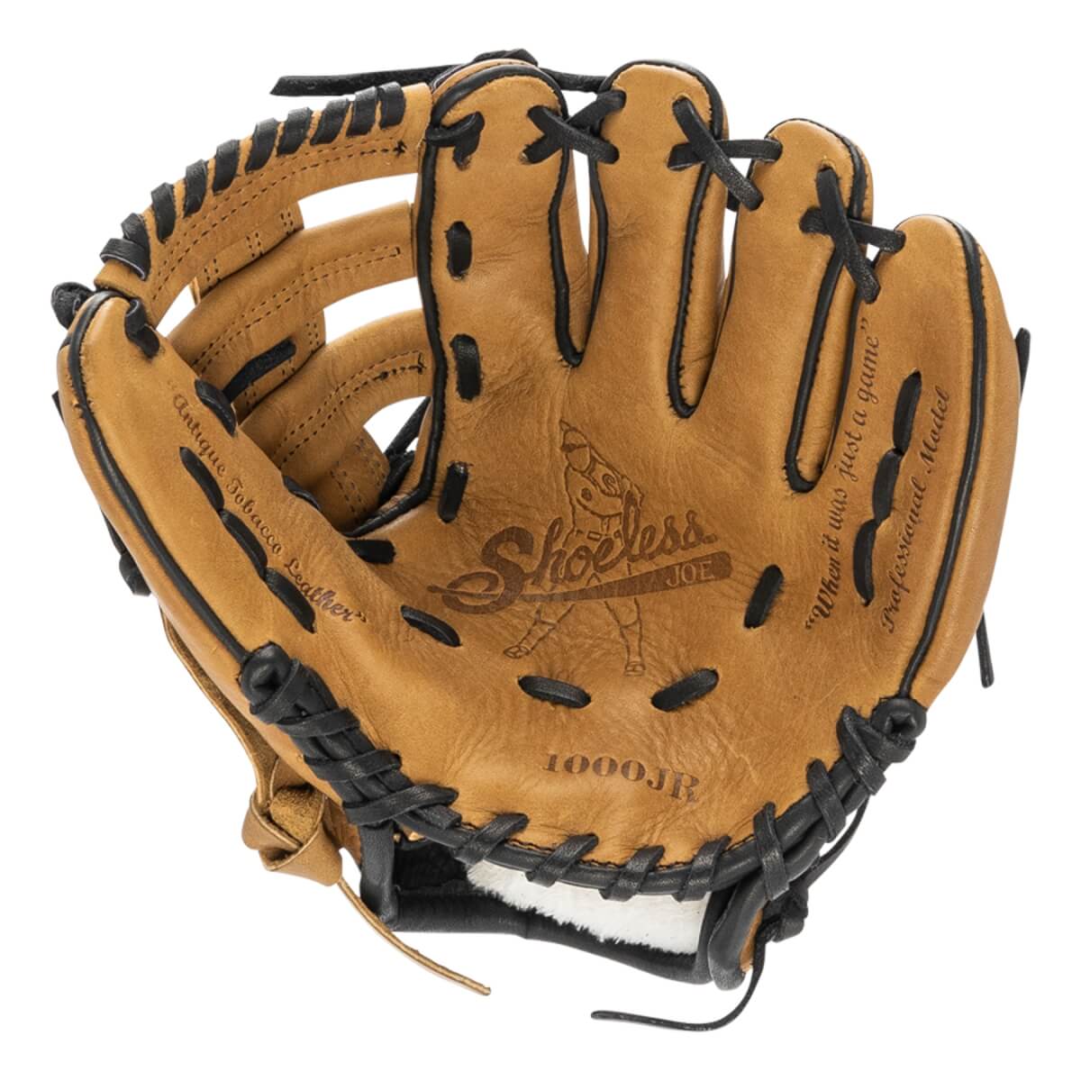Shoeless Joe Junior Double Play Series 10" Youth Baseball Glove: BN1000JRIWBK: Image #440161