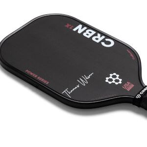 CRBN¹ X 12MM Thomas Wilson Signature Power Carbon Fiber Pickleball Paddle: Image #444891