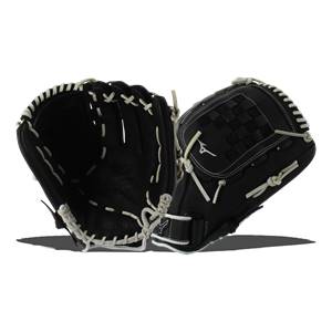 Mizuno MVP Prime SE 13" Fastpitch Softball Glove: GMVP1300PSEF6 Black / Silver: Image #315119