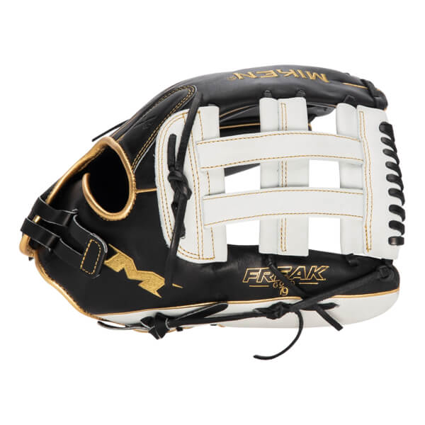 Miken Pro Series Freak Gold 13.5" Slow Pitch Softball Glove: PRO135-BWG: Image #421455