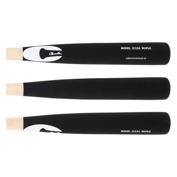 Chandler CC13A Peformance Cut Team Maple Wood Baseball Bat